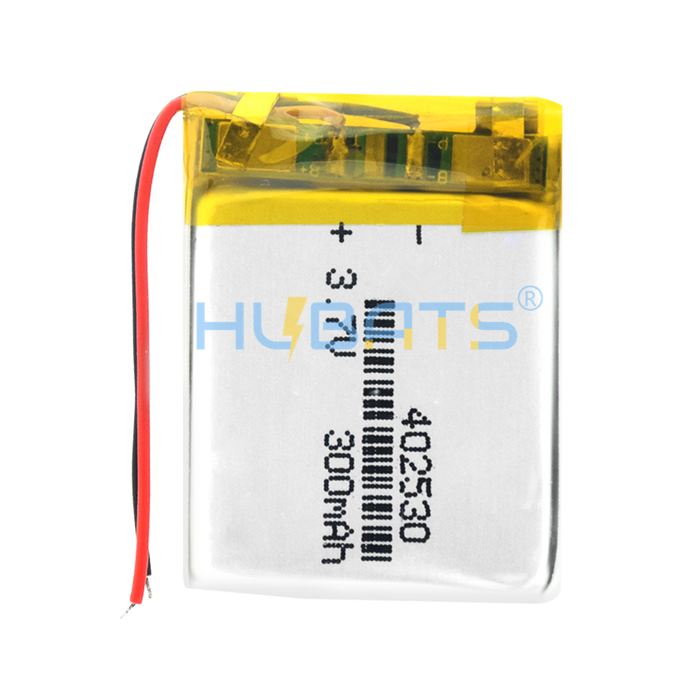 Hubats 37V 300mAh 402530 Lithium Polymer li ion Rechargeable Battery for Car GPS vehicle traveling data recorder MP3 MP