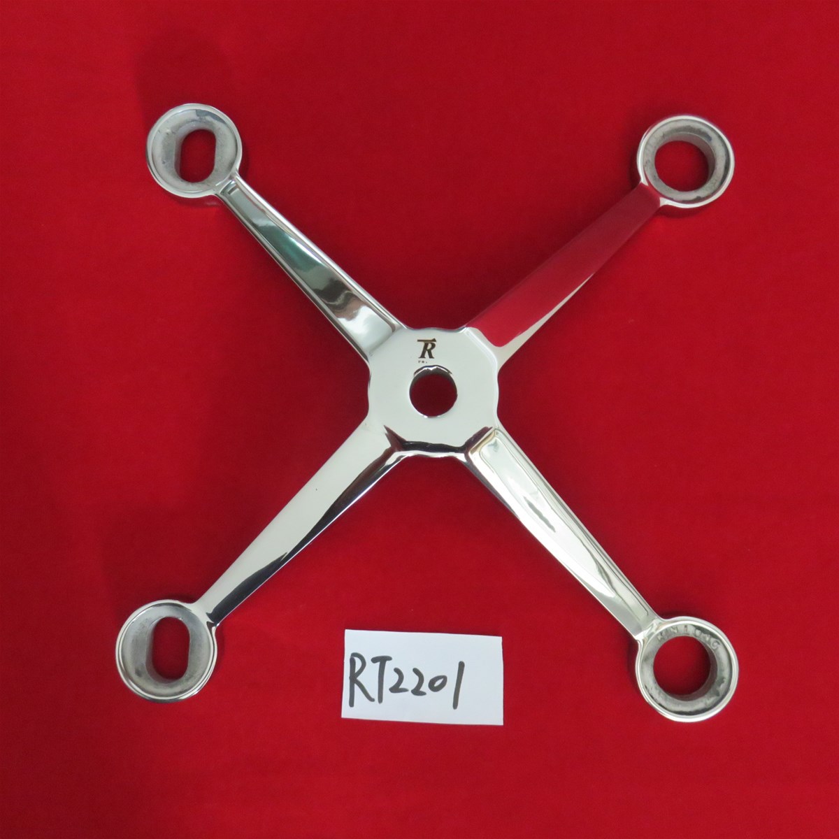 Stainless Steel Glass Spider Fitting 4 arm