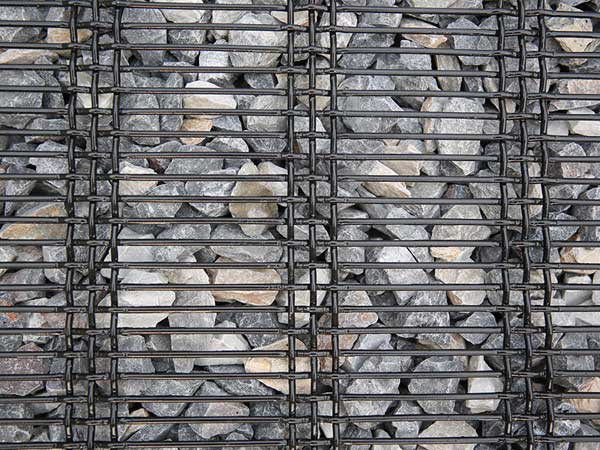 Slot Woven Crimped Screen Wire Mesh