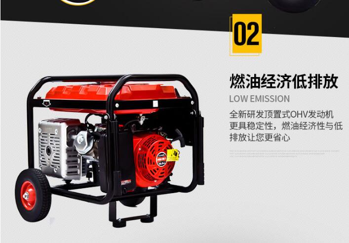Lowest price from factory good quality gasoline generators 6kva