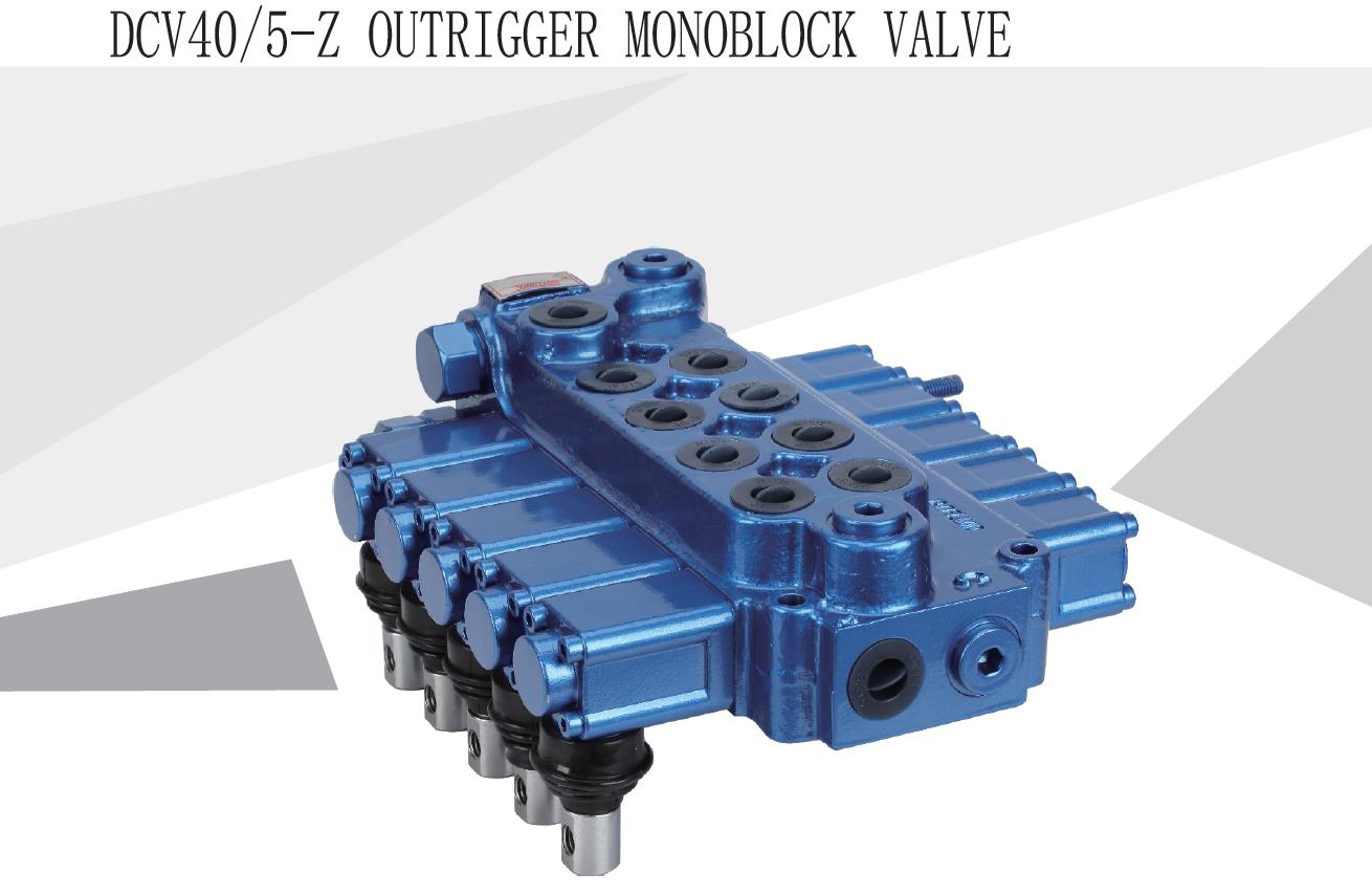 Hydraulic Monoblock Directional Control Valve DCV405Z