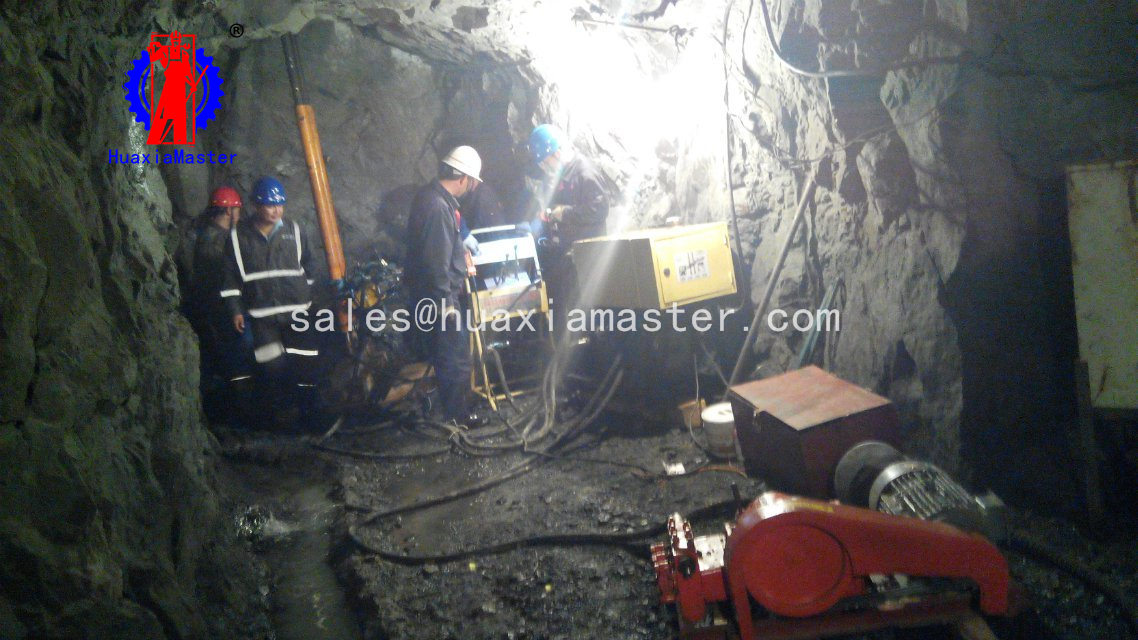 KY150A mine tunnel drill full hydraulic tunnel drill 200 m iron ore geological prospecting machine