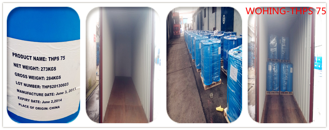 Tetrakis Hydroxymethyl Phosphonium Sulfate THPS 75 CAS55566308