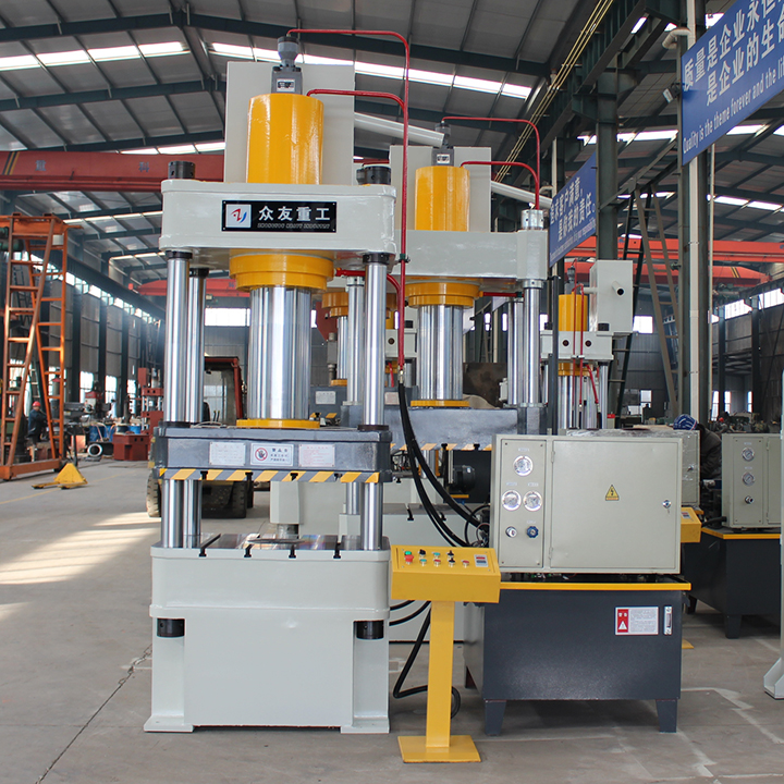Zhongyou 4 post deep drawing press 200ton 250 ton hydraulic press machine