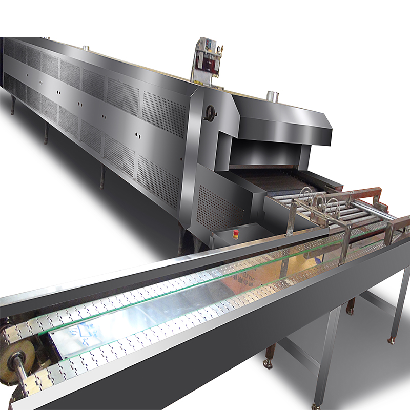 Indirect heated convection oven tunnel oven factory price