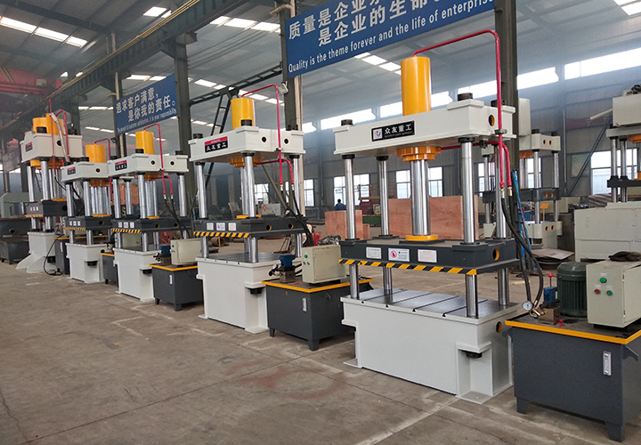 Zhongyou 4 post deep drawing press 200ton 250 ton hydraulic press machine