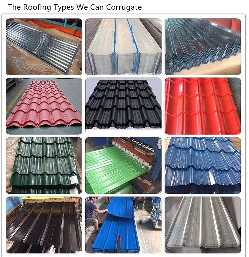 Color Coated Corrugated Roofing Sheet Corrugated Steel Sheet
