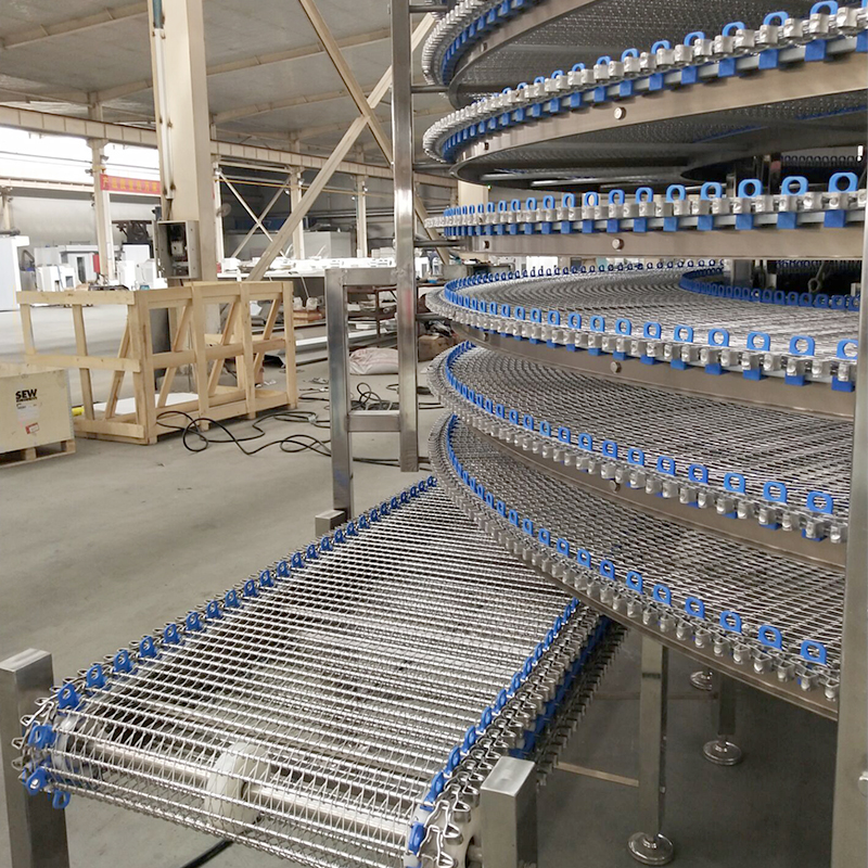 Factory supplied cooler for loaf bread cooling tower