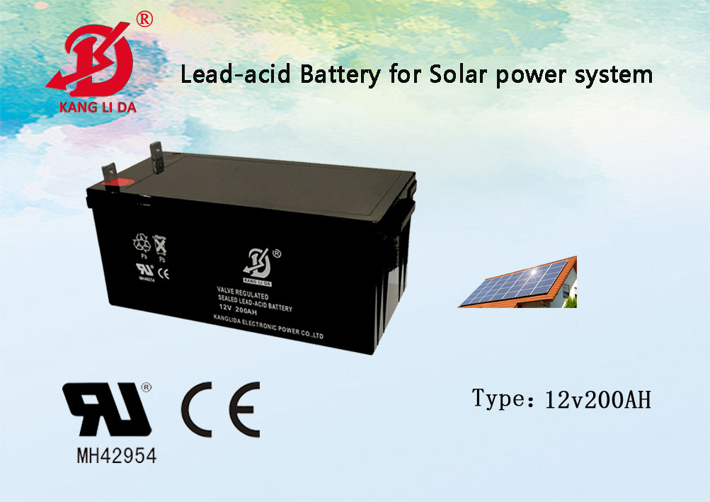 Solar power systemWind power system12v200ah lead acid battery