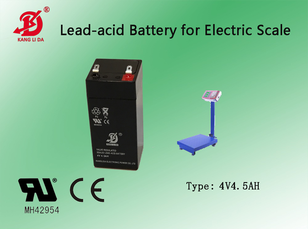 kanglida 4v2ah emergency light sealed lead acid battery