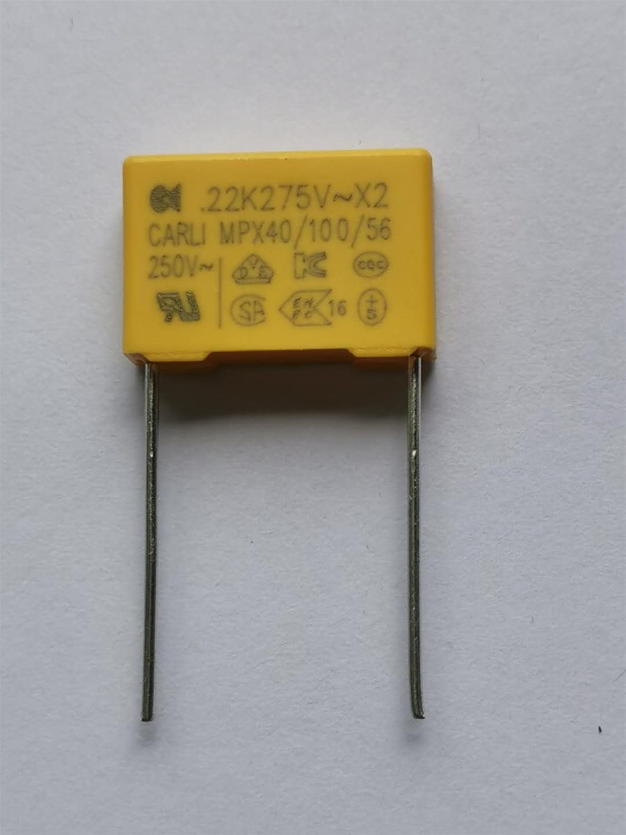 X2 Safety Capacitor X2 022UF 10 275V P15 18126 Brand CARLI