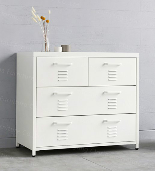 Home Furniture Four Drawers Metal Storage Cabinet