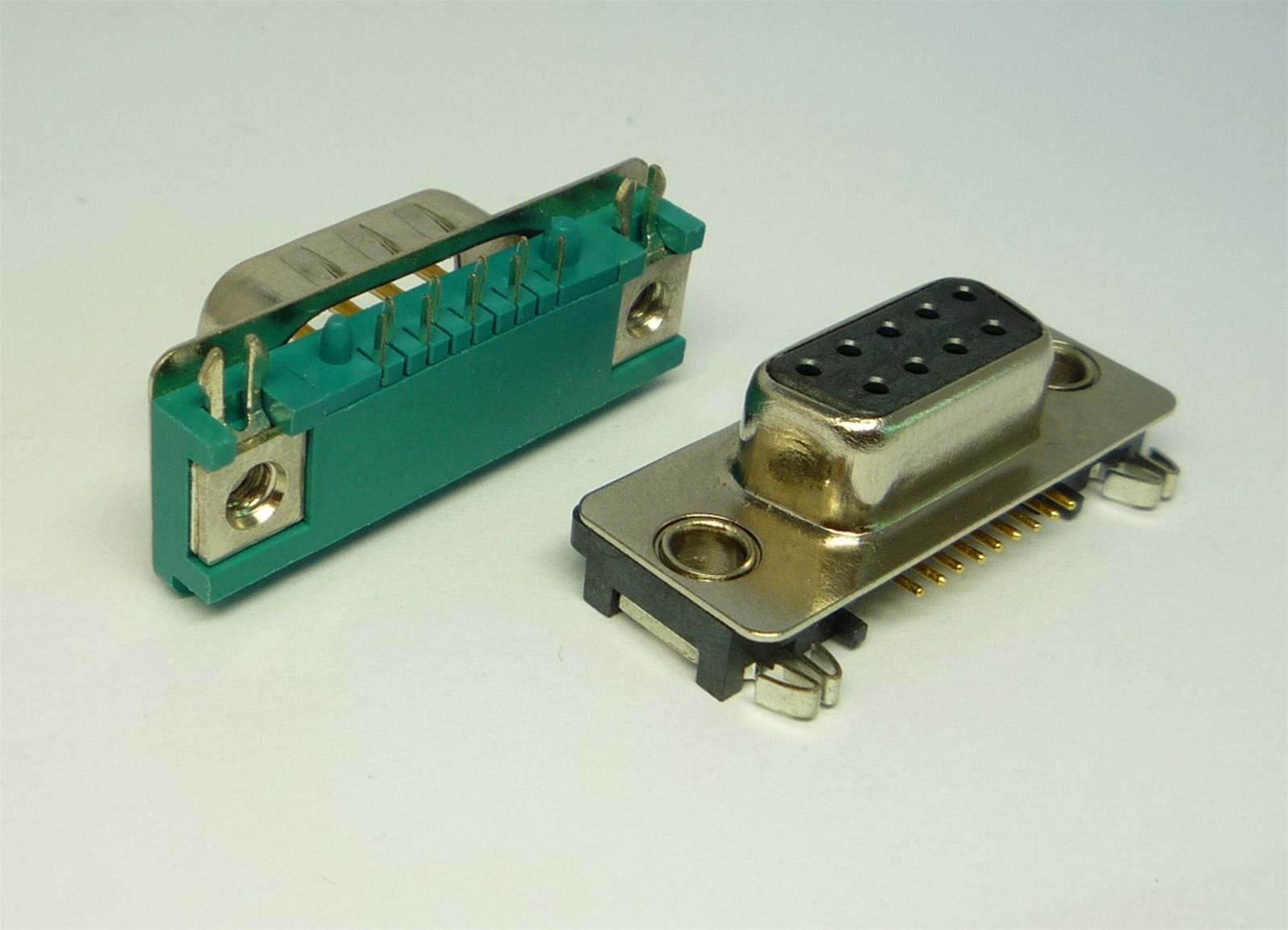 D-Sub Female, Male Connector Straight Solder