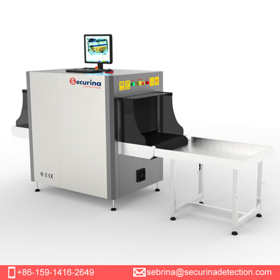 Securina X ray Baggage Luggage scanner Security Inspection Explosives Metal Detector Screening Scan Machine SA6040