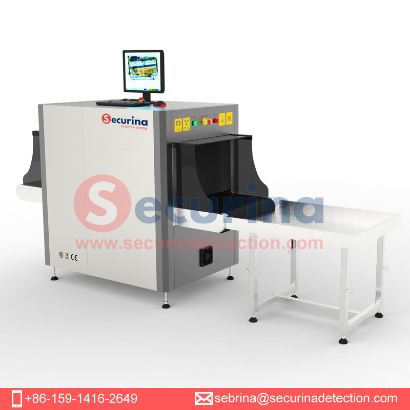 Securina X ray Baggage Luggage scanner Security Inspection Explosives Metal Detector Screening Scan Machine SA6040