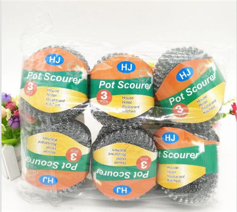 Kitchen Cleaning Stainless SteelGalvanized Mesh Pot Scourers