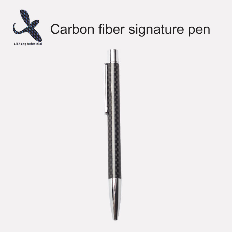 Luxury Real Carbon fiber Ballpoint pen with carbon fiber lifestyle Accept Customized Logo