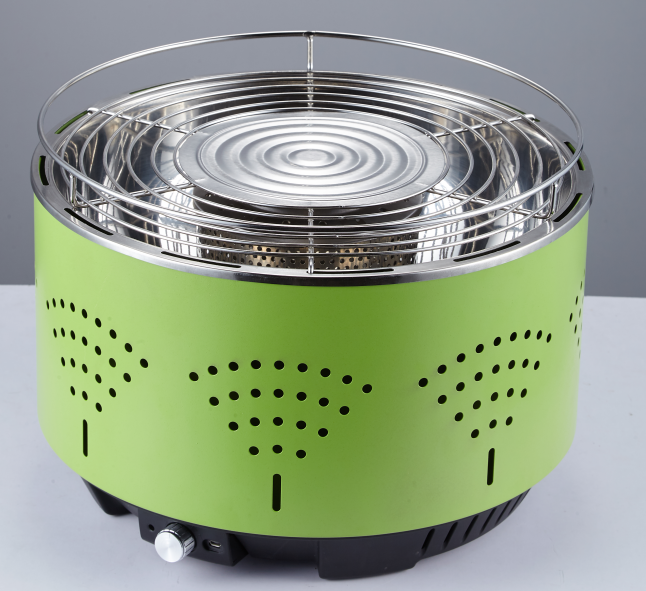 Mini camping portable folding charcoal bbq Grill with Cooler Bag