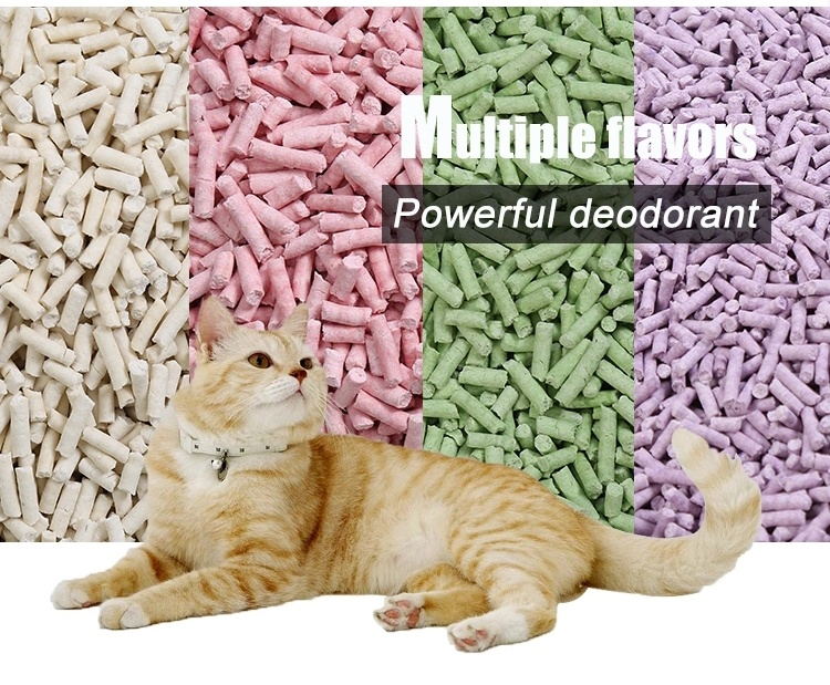 No Dust Natural Ecological Cat Litter Peach Flavor