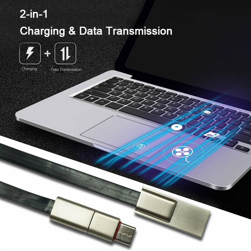 Zinc Alloy Repairable TypeC USB Charging Data Cable