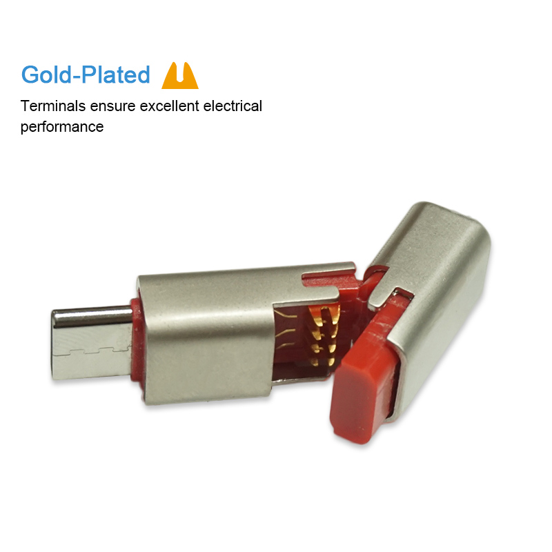 Zinc Alloy Repairable TypeC USB Charging Data Cable