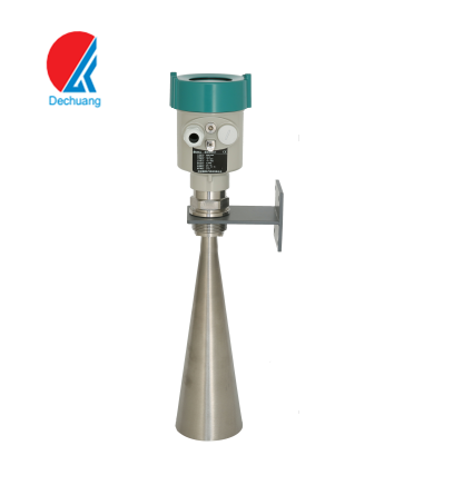 Hydrologic water level monitoring system radar level sensor for open channel