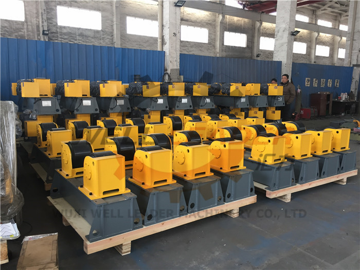 Automatic Pipe Welding Rotator Pipe Rollers For Welding For Petrochemicals Industry