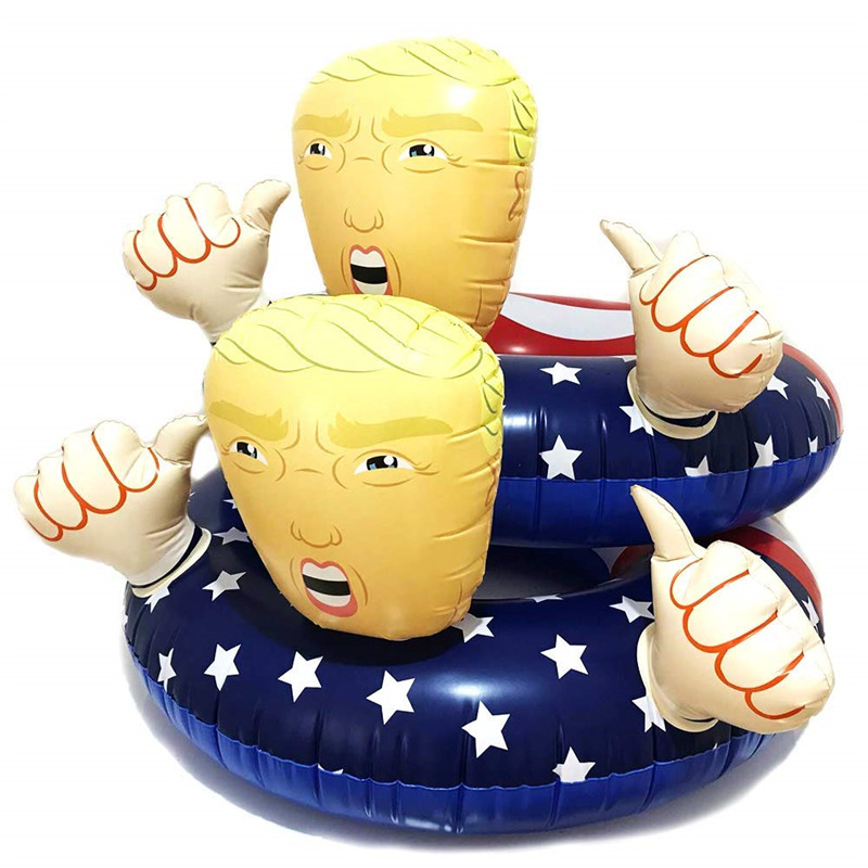 Environmentalfriendly material pvc inflatable swim circle adult water sports floating circle can be customized