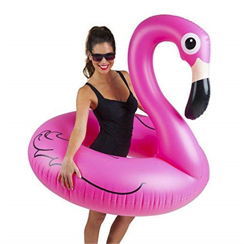 Environmentalfriendly material pvc inflatable swim circle adult water sports floating circle can be customized