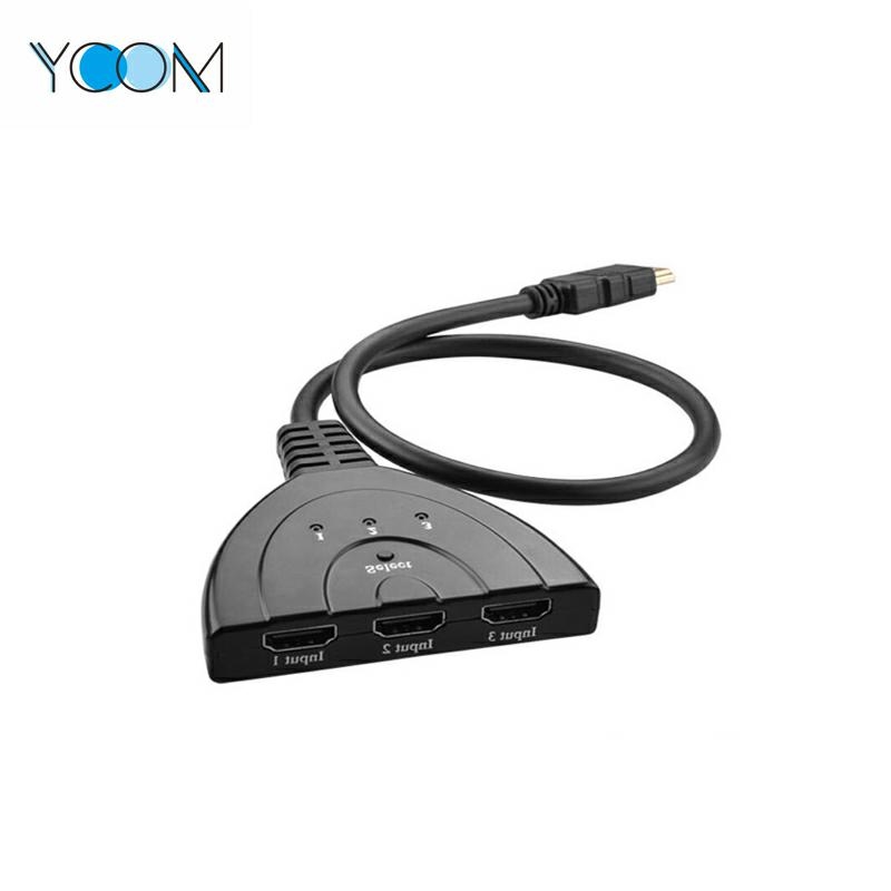 HDMI 14 Switch Pigtail 3 Ports Full 1080P