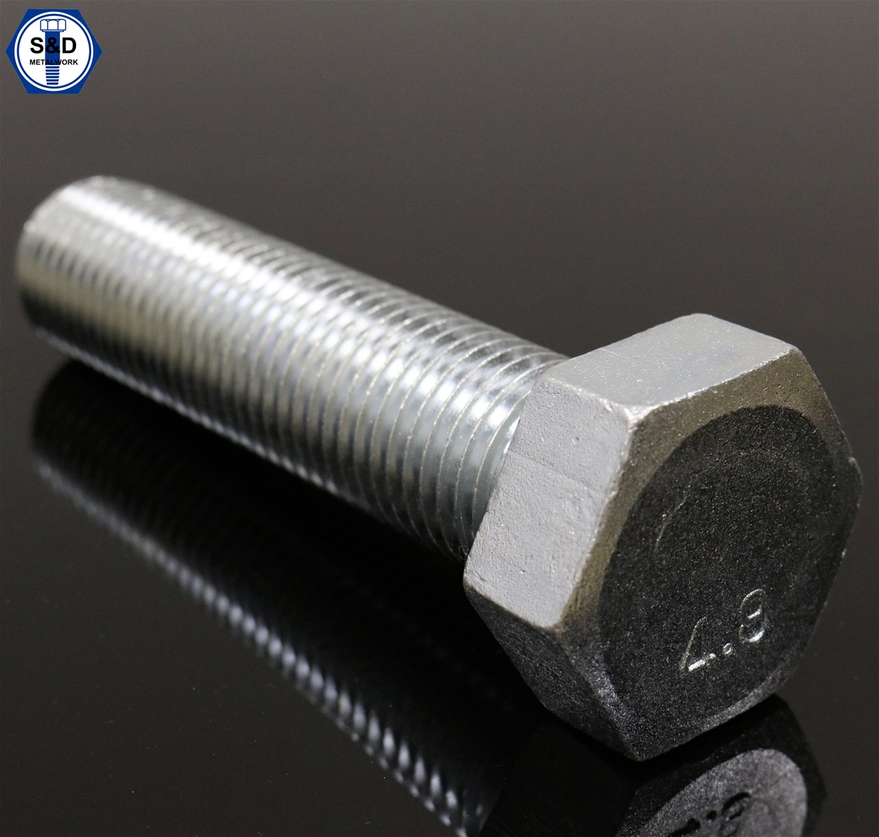 Head Bolts DIN 931 with Hexagon
