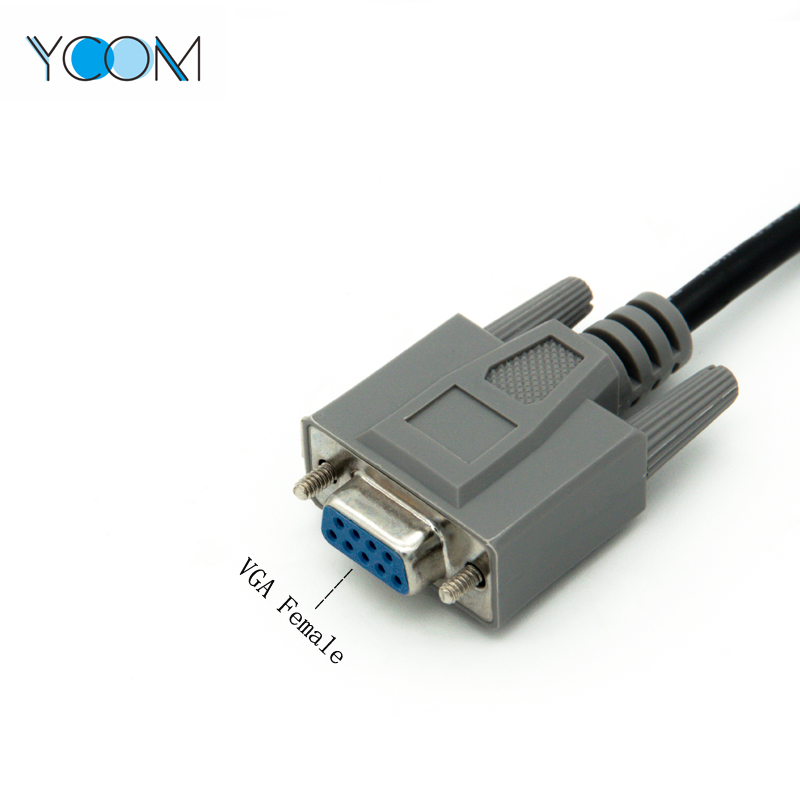 High Quality Female VGA To 20 USB Cable