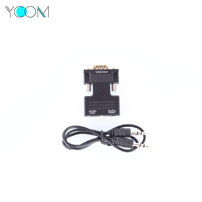 VGA Male To HDMI Female Cable Adapter Converter