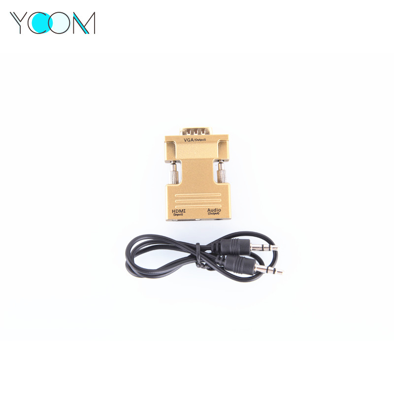 VGA Male To HDMI Female Cable Adapter Converter