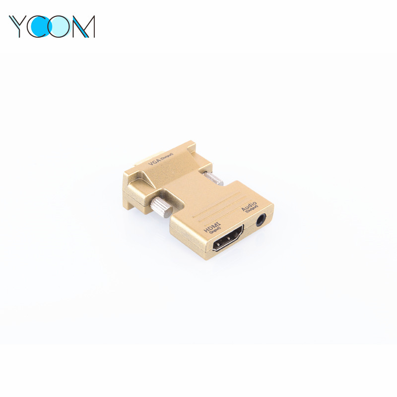 VGA Male To HDMI Female Cable Adapter Converter