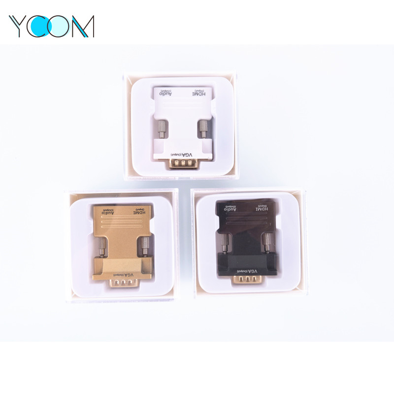 VGA Male To HDMI Female Cable Adapter Converter