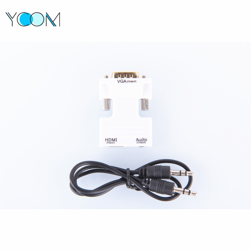 VGA Male To HDMI Female Cable Adapter Converter