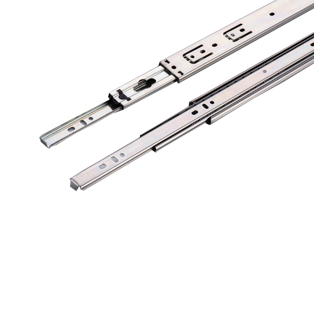 Drawver slide telescopic rails for drawers