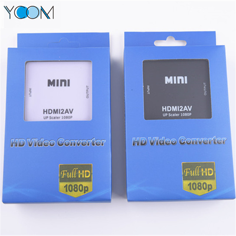 Portable Mini HDMI To AV Converter