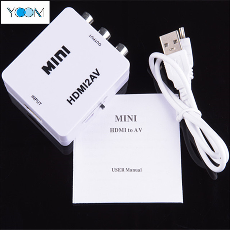 Portable Mini HDMI To AV Converter