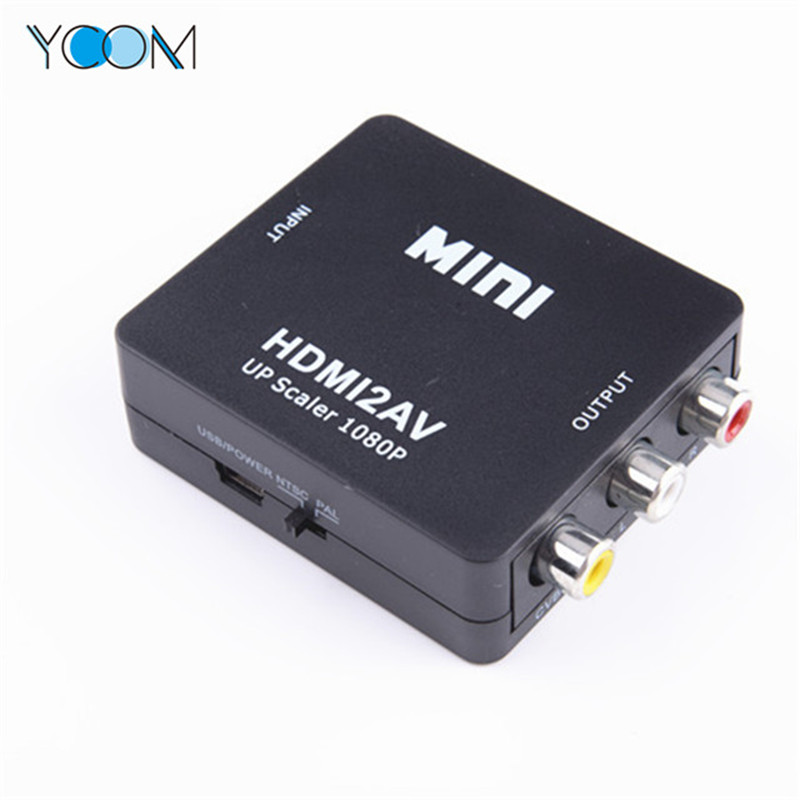 Portable Mini HDMI To AV Converter