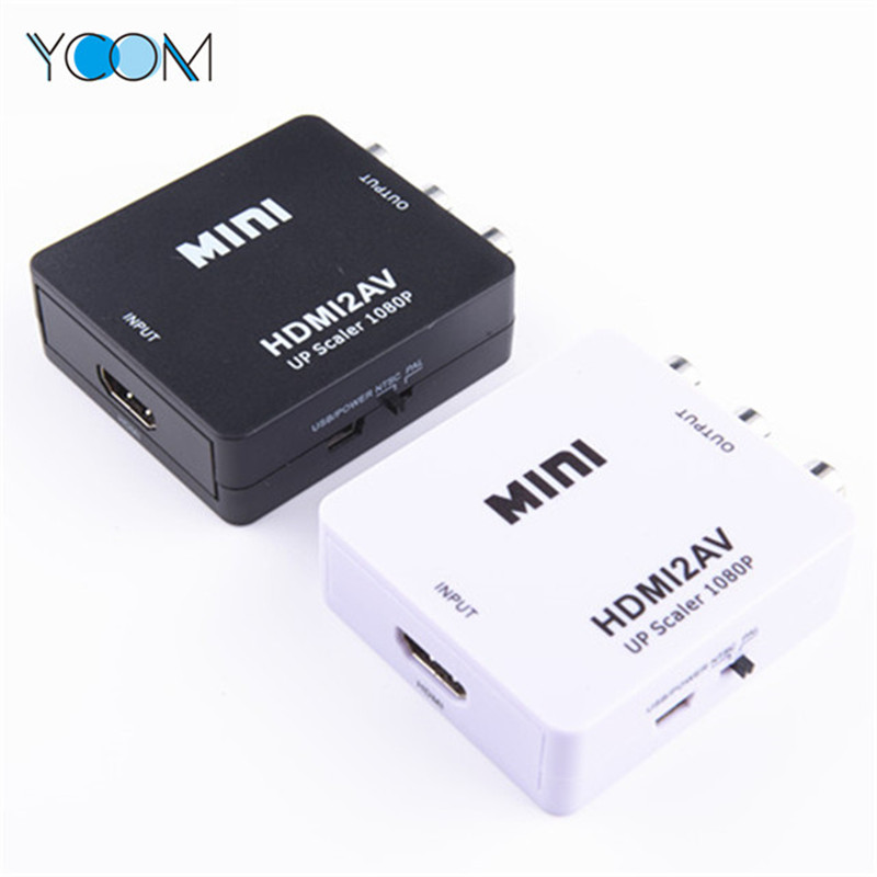 Portable Mini HDMI To AV Converter