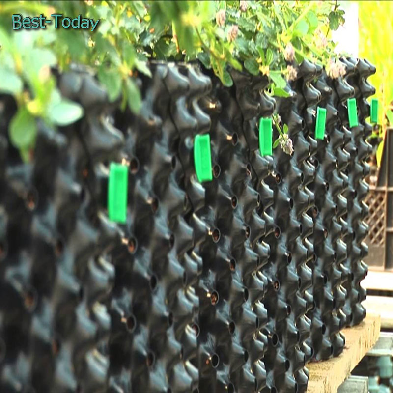 Wholesale Garden Planter Air Pruning Pot Container Pruning Black Plant Nursery Pots PE PVC Plastic Tree Root Control