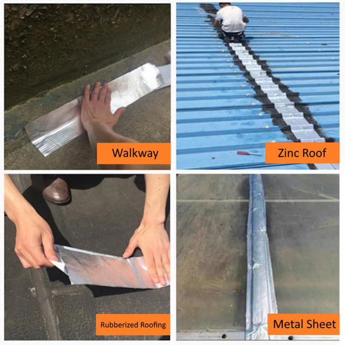 self Adhesive Waterproof flashing butyl tape for Roofing