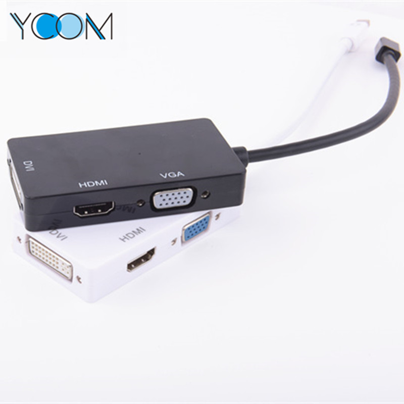 3 in 1 Mini Displayport To DVI Converter