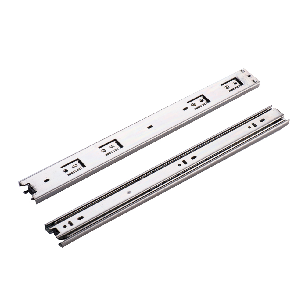 42MM Width 3 Folds Ball Bearing Telescopic Drawer Slide