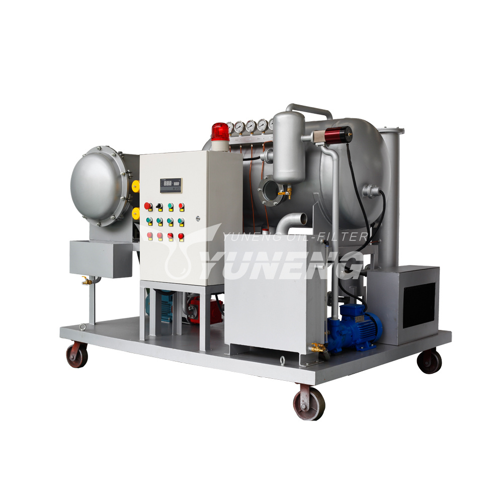 Online Coalescing and Vacuum Turbine Oil Purifier