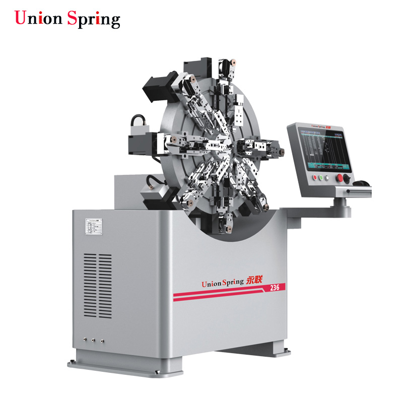 Camless Spring Forming Machine