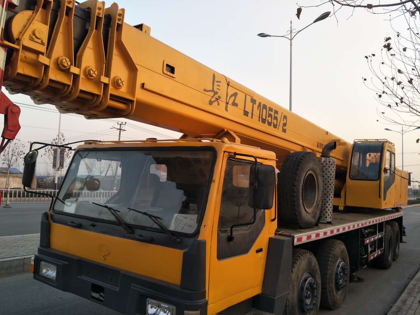 Changjiang LT1055 55 ton Truck Cranes mobile crane