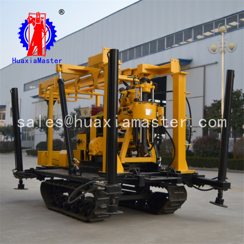 XYD130 crawler drilling machinerock core sample drilling rigwater well drill rig quality is guaranteed in stock